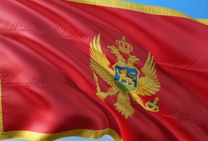 Montenegro zászló