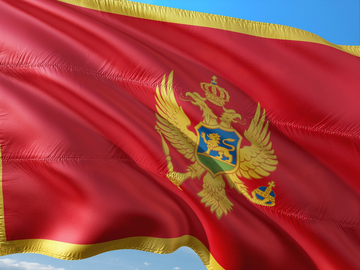 Montenegro zászló