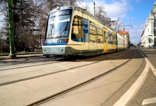 Szeged, Tram train, vasútvillamos, közlekedés, tömegközlekedés, utazás, MÁV , sín